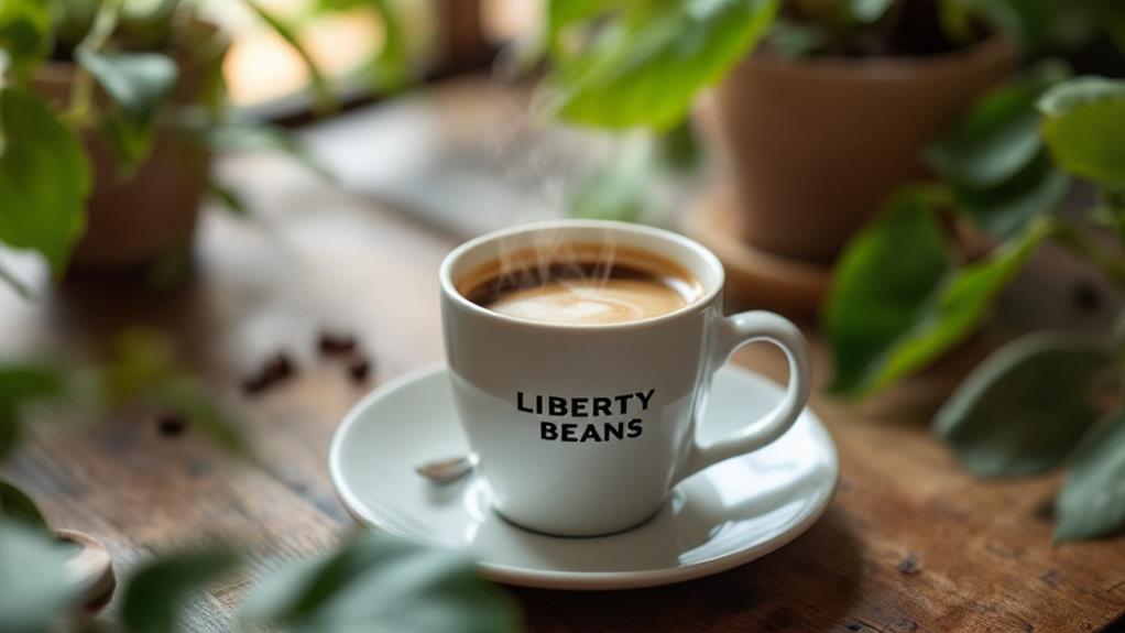 healthy coffee brew from liberty beans