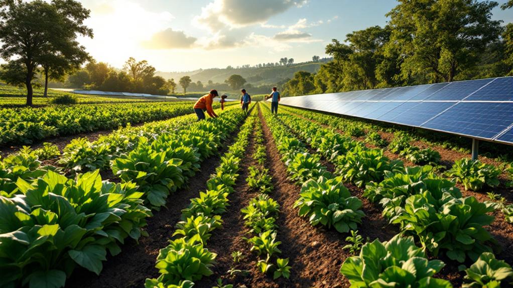 reducing environmental impact through food production