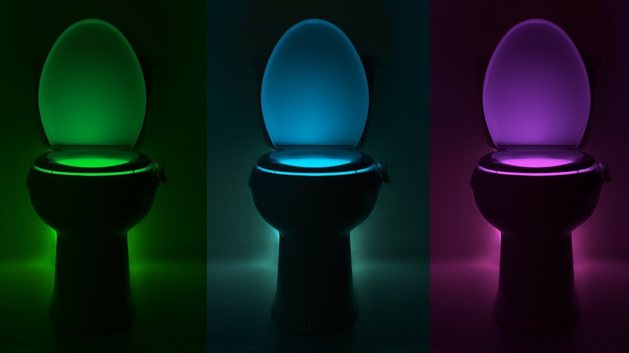 Glowing Toilet