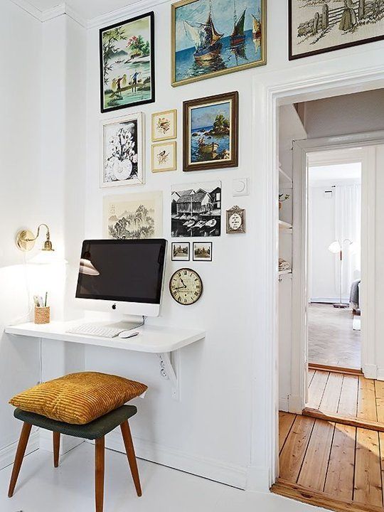 wall mounted desk
