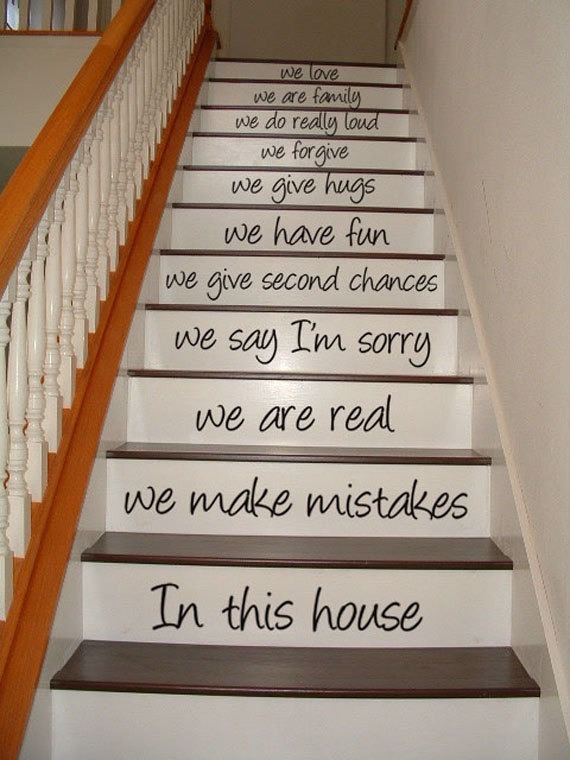 Staircase Decals