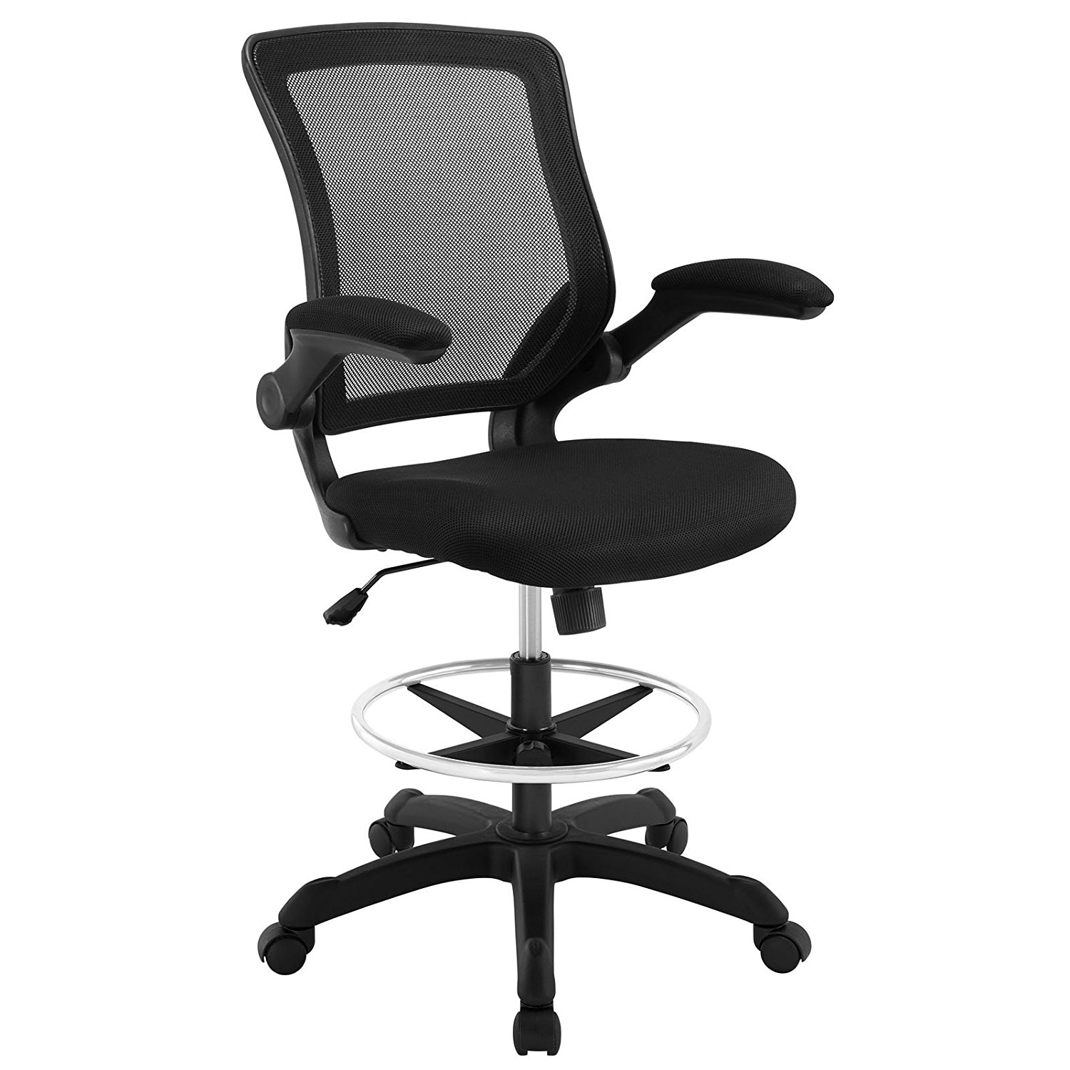 Executive Office Chair with PU Leather Back Support