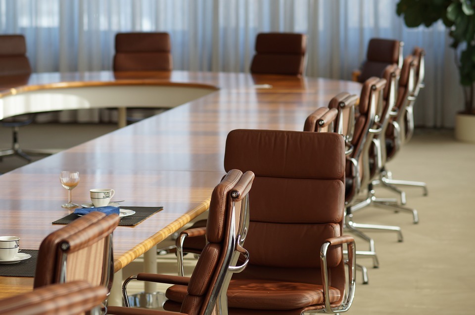 comfortable office chairs in a conference room