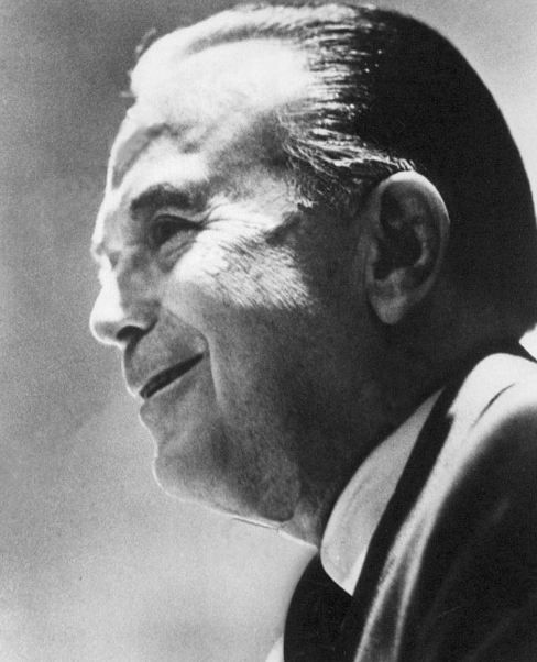 profile of a man smiling