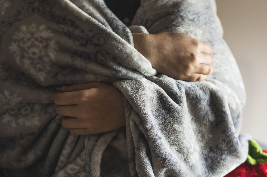 A snuggie can protect you from cold completely with arm folds