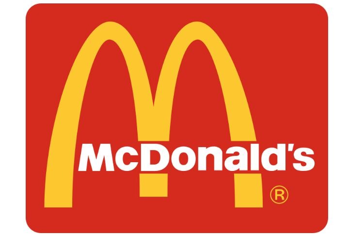 McDonald’s logo from the 1990s to 2000s